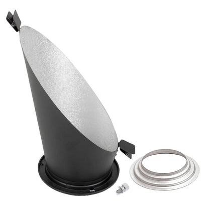 45° Handheld Reflector Photography with Interchangeable Fitting With Hensel Fitting