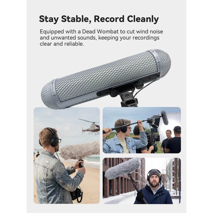 MICOLIVE-PRO Shotgun Microphone Blimp Windshield System