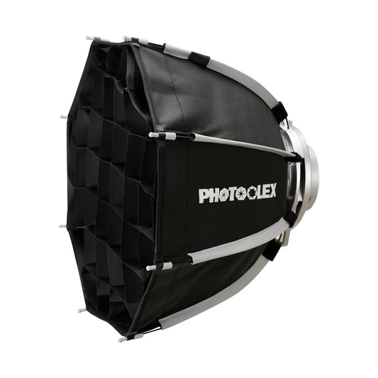 PHOTOOLEX QP30 Octagon II 30cm Easy-Lock Softbox with Grid