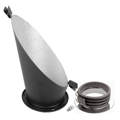 45° Handheld Reflector Photography with Interchangeable Fitting With Profoto Fitting