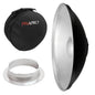 42cm (16.5") Silver Beauty Dish with Padded Carry Case For Multiblitz V-Type