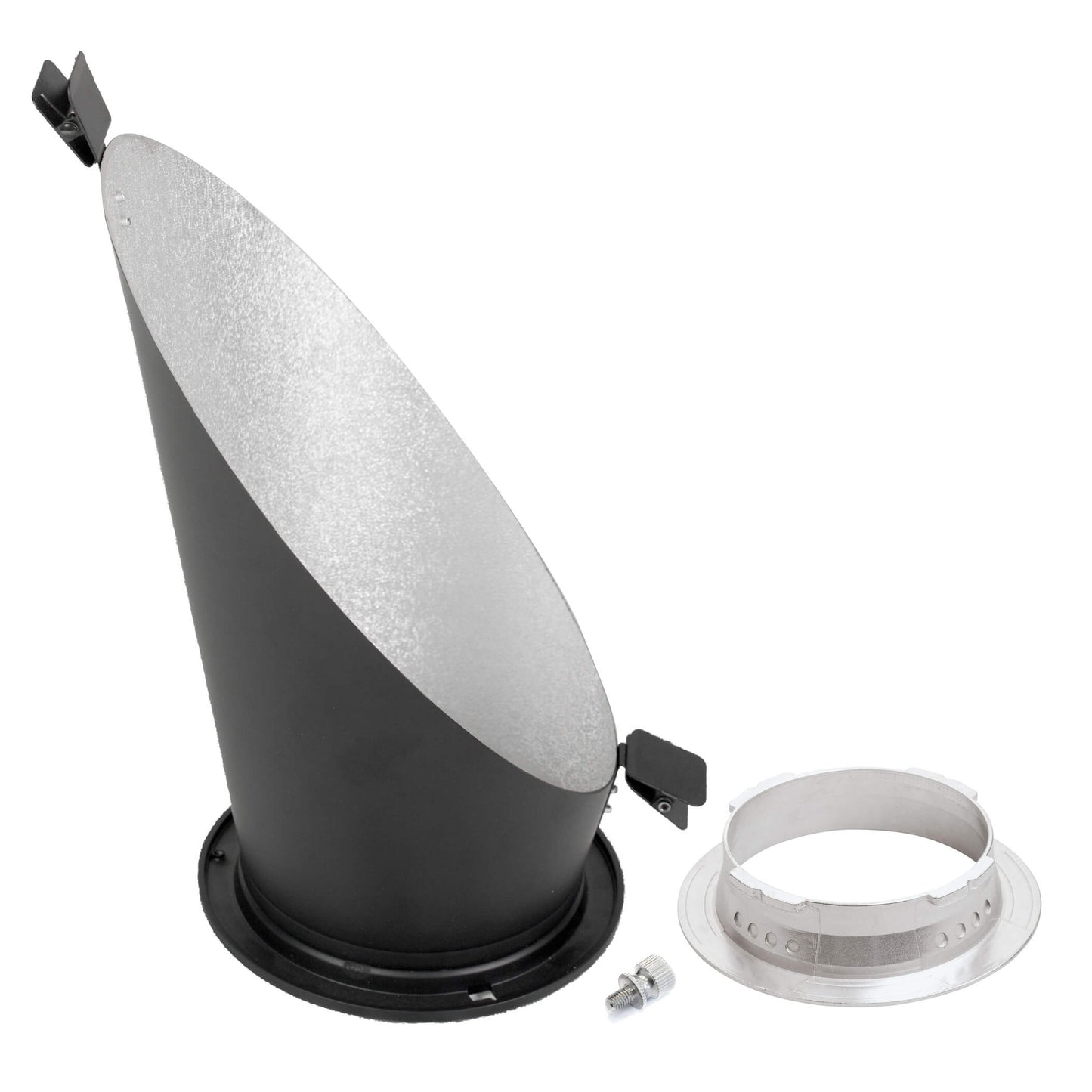45° Handheld Reflector Photography with Interchangeable Fitting  With Multiblitz V-Type Fitting