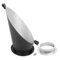 45° Handheld Reflector Photography with Interchangeable Fitting  With Multiblitz V-Type Fitting