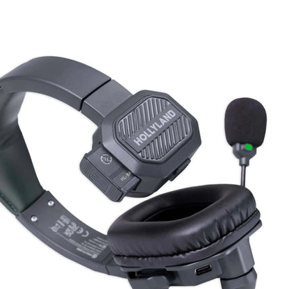 Hollyland Solidcom SE Pro 4S 4 - Person Noise Cancelling Headset Intercom SINGLE-EAR (5601Pro-4S)